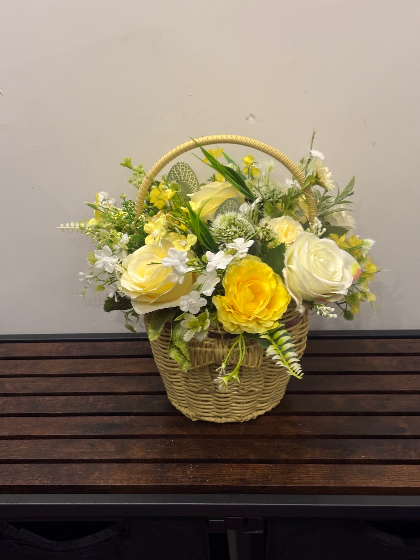 Lemon flower Basket