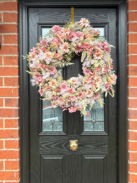 Nola Floral Faux Wreath