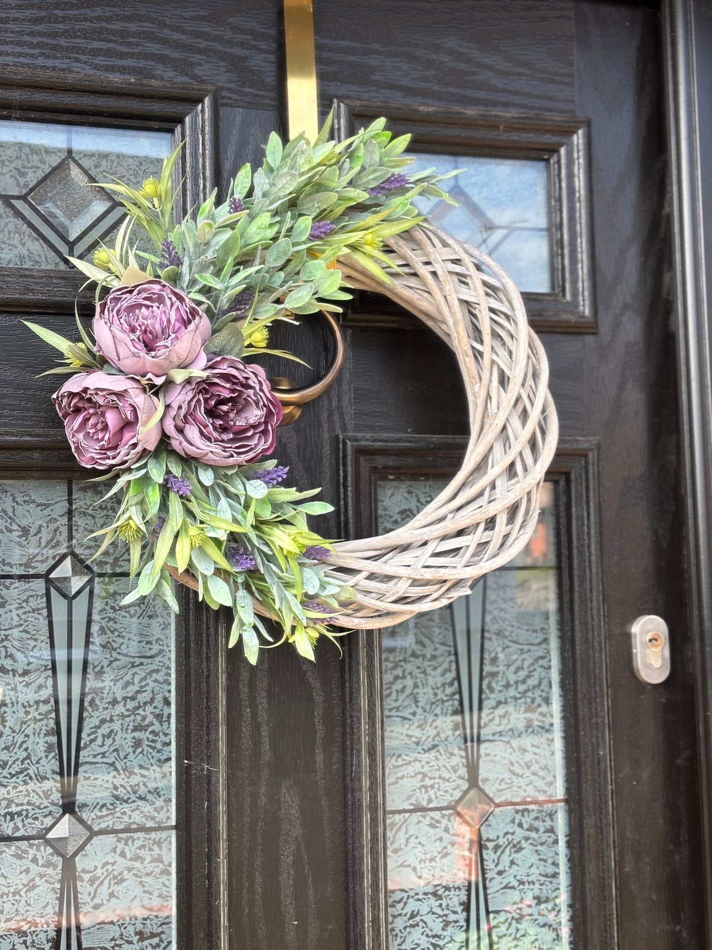 Rosie Wicker Wreath