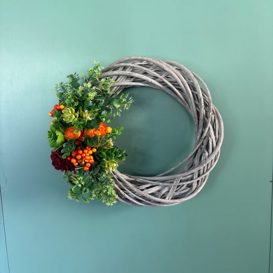 Maya Wicker Wreath