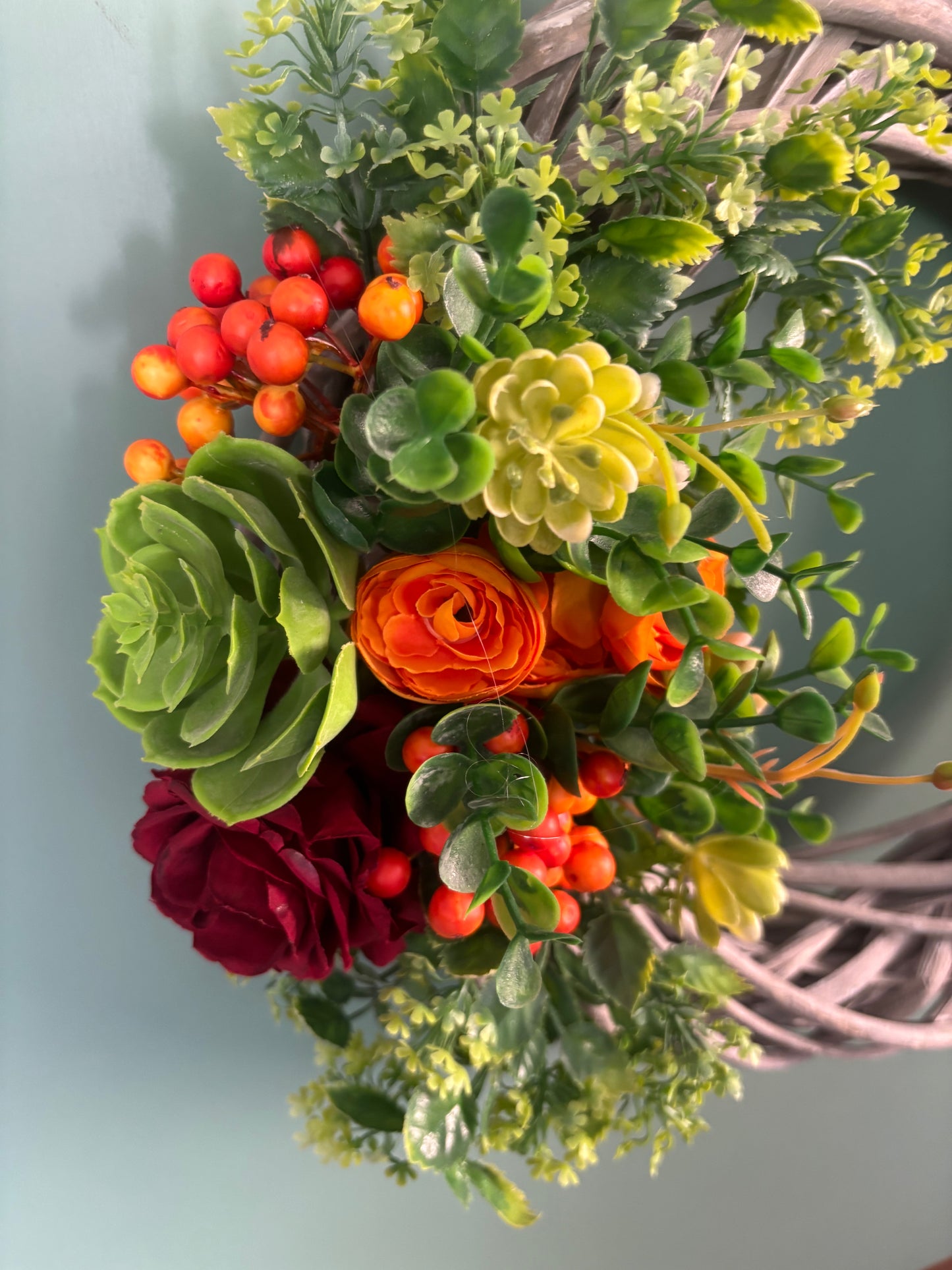 Maya Wicker Wreath