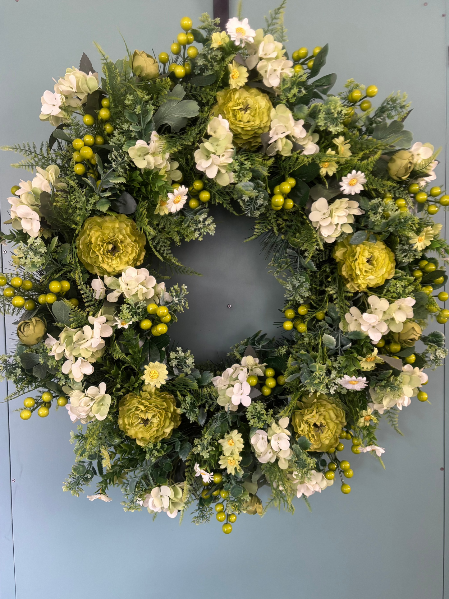 Sienna Floral Faux Wreath