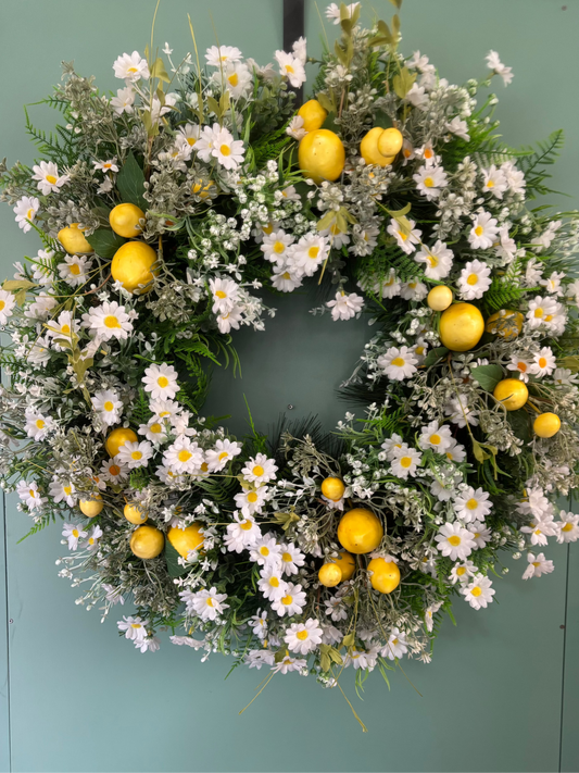 Lexi Floral Faux Wreath