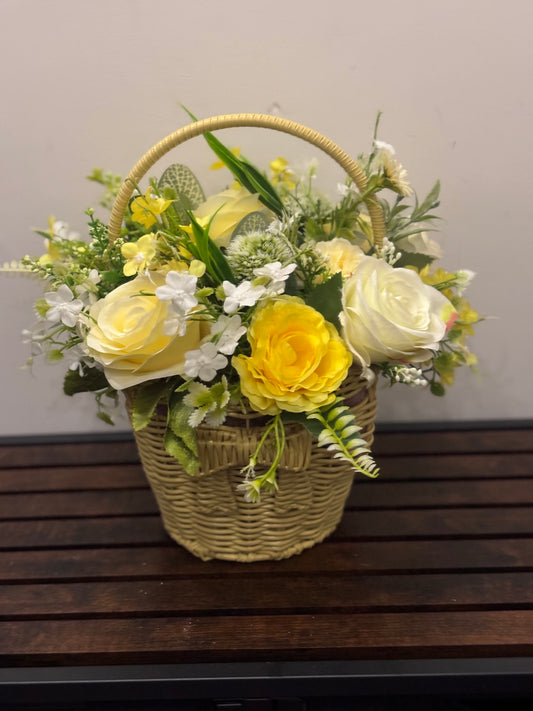Lemon flower Basket