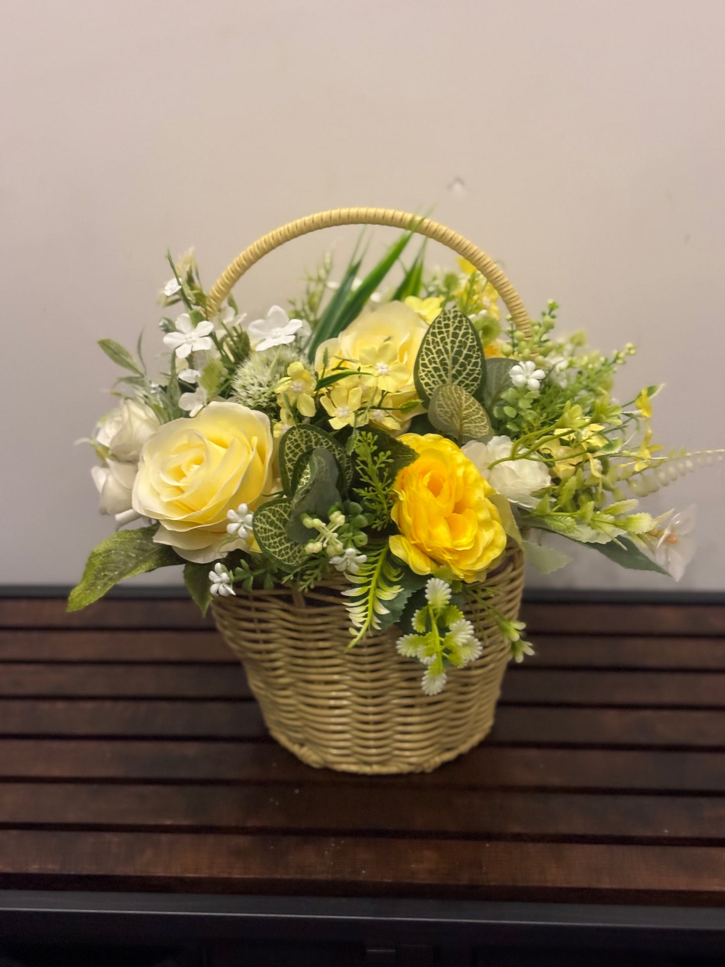 Lemon flower Basket
